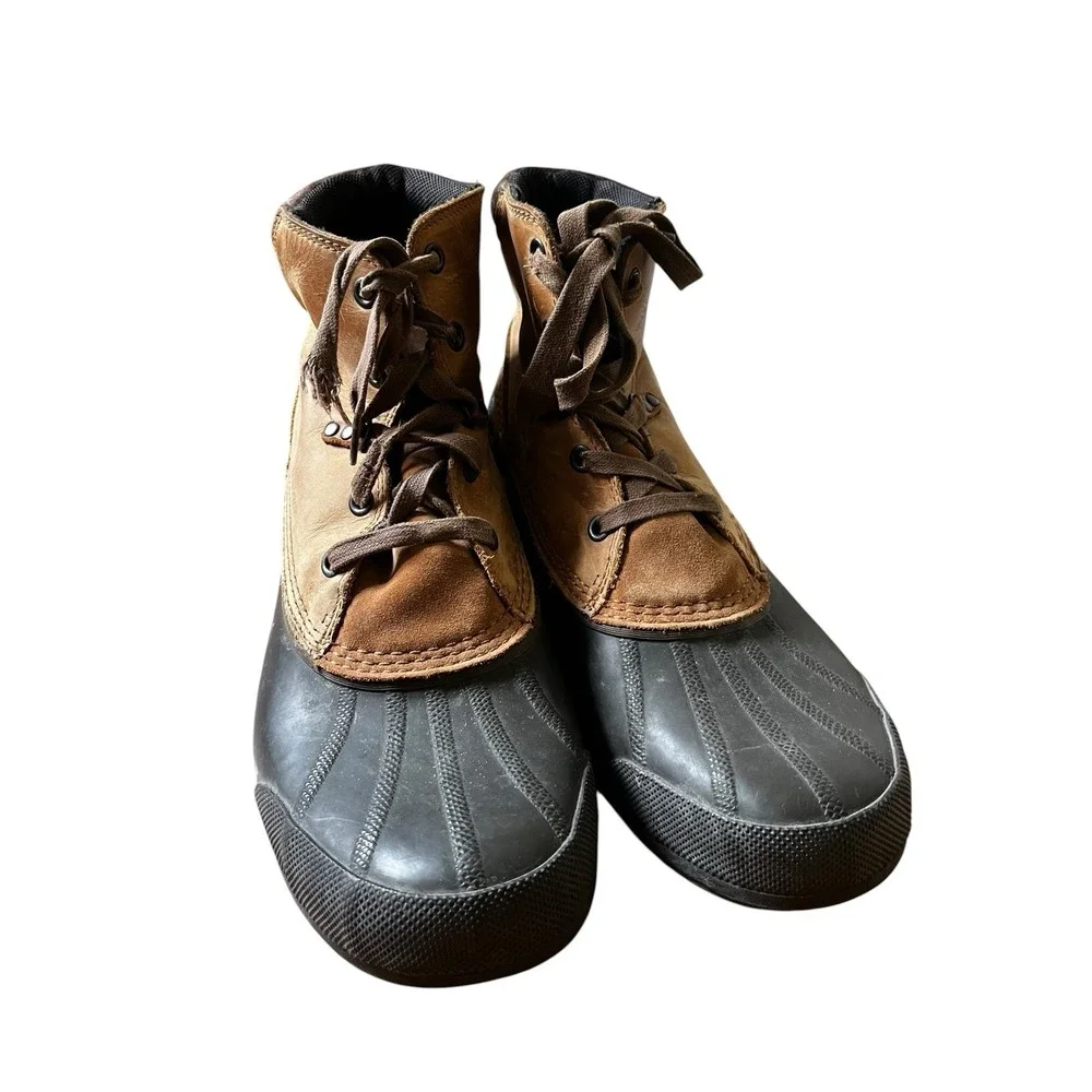 Sorel Men's  Ankeny NM2101-326 Waterproof Duck Boots Lace-Up, Size 12